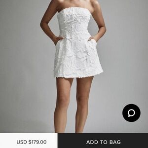 Bardot Karoline Lace Hourglass Dress, size 6/M